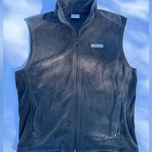 Columbia Charcoal Fleece Vest